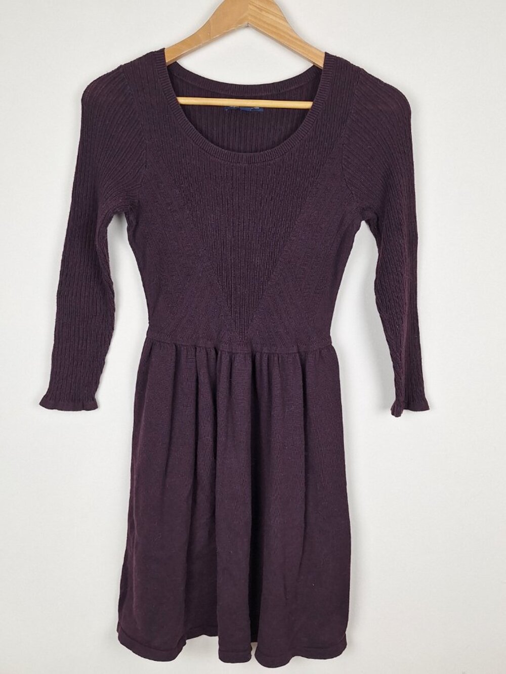 AEO Sweater Dress Size M. Brown Long Sleeve Knit Boho Cabincore Cozy Fall